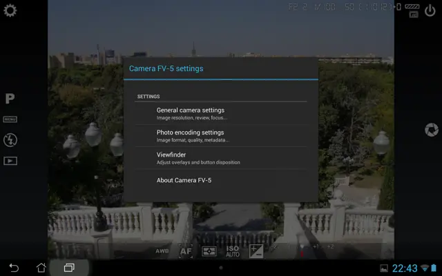 Camera FV-5 Lite android App screenshot 9